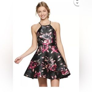 Floral Homecoming Dress